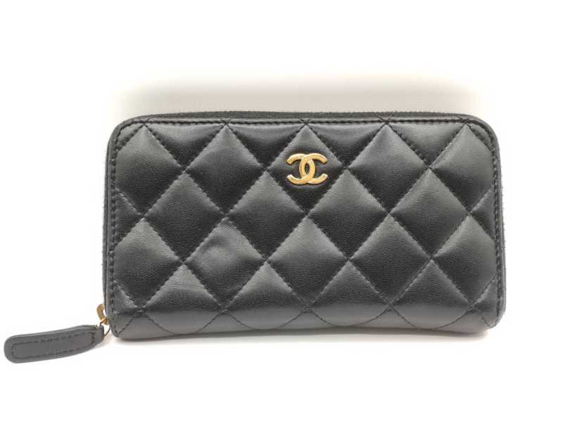 シャネル買取　マトラッセ　長財布